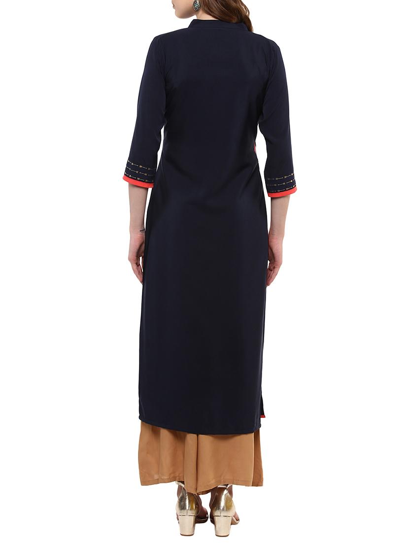multi crepe combos kurta - 15011640 - Zoom Image - 4