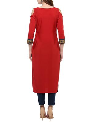 multi crepe combos kurta - 15011641 - Standard Image - 4