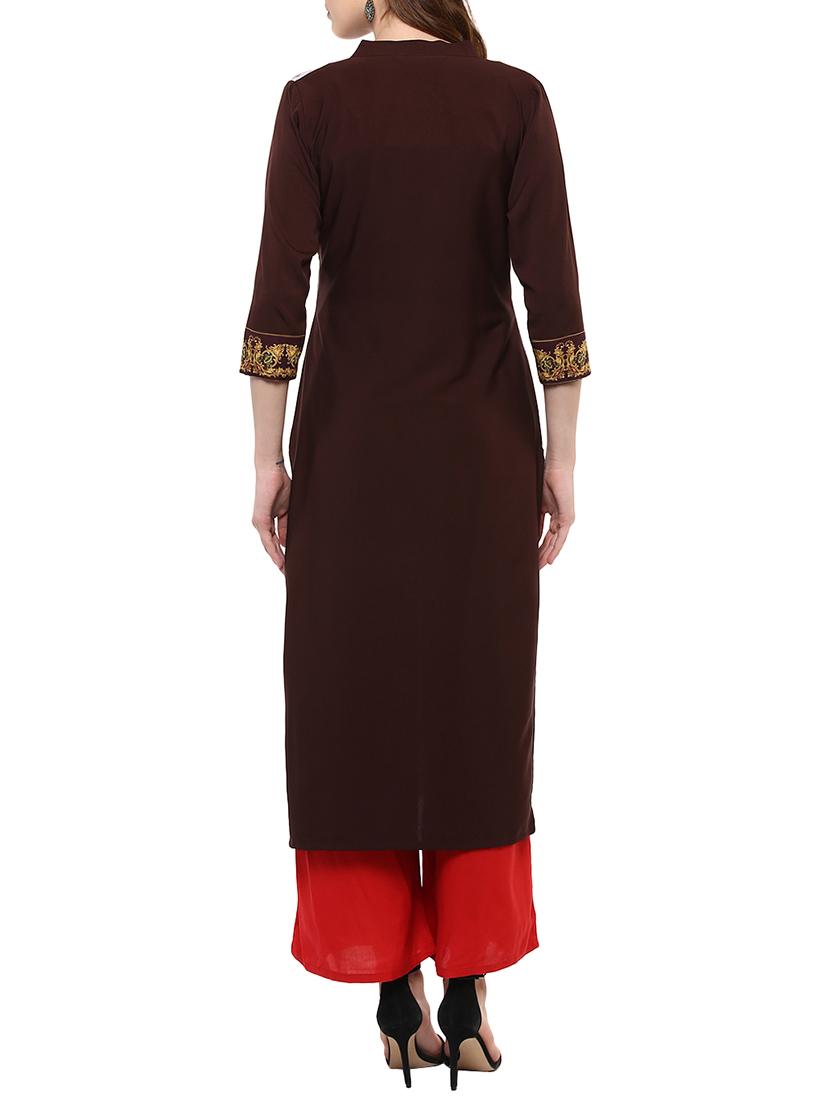 multi crepe combos kurta - 15011642 - Zoom Image - 4