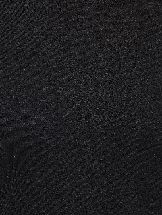 black cotton t-shirt - 15012196 - Zoom Image - 4