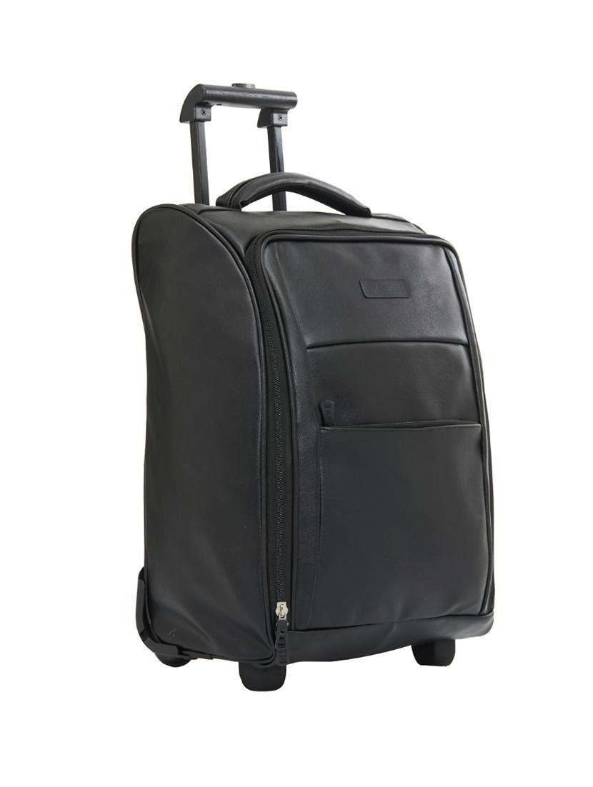 black leatherette (pu) trolleybag - 15013369 - Zoom Image - 4