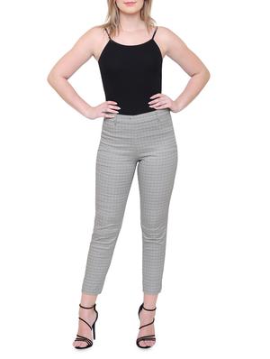 grey printed trouser - 15013761 - Standard Image - 4