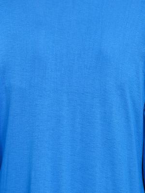 solid blue viscose shrug - 15015829 - Standard Image - 4