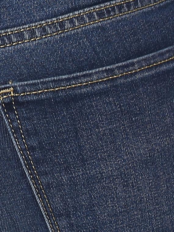 blue printed denim jeans - 15015925 - Zoom Image - 4