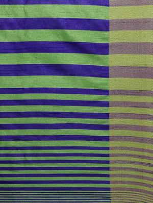 Conversational tussar silk saree with blouse - 15016949 - Standard Image - 4