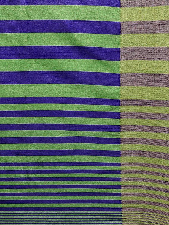Conversational tussar silk saree with blouse - 15016949 - Zoom Image - 4