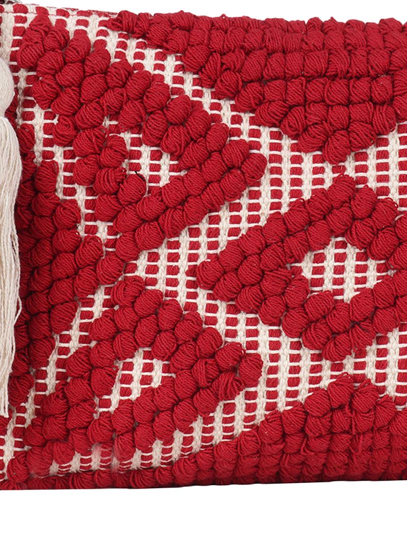 red cotton regular sling bag - 15017120 - Zoom Image - 4