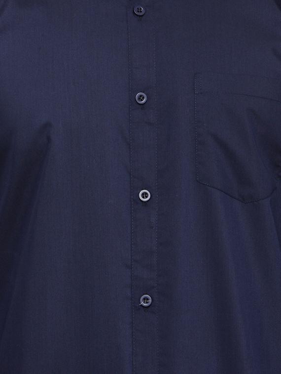 navy blue cotton casual shirt - 15017335 - Zoom Image - 4