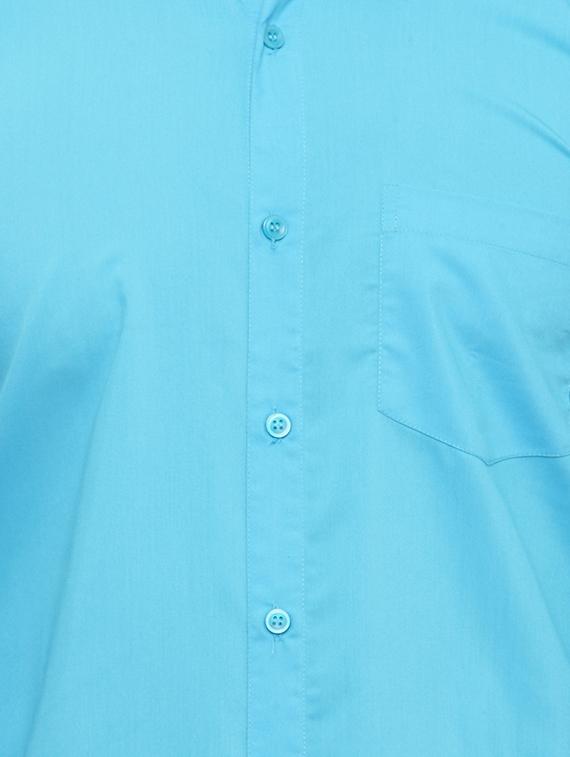 light blue cotton casual shirt - 15017338 - Zoom Image - 4