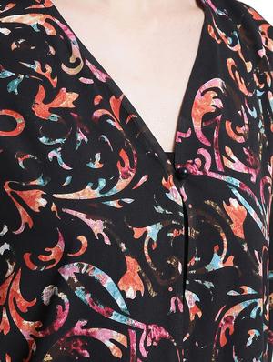black printed shrug - 15019484 - Standard Image - 4
