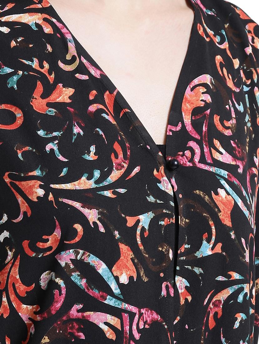 black printed shrug - 15019484 - Zoom Image - 4