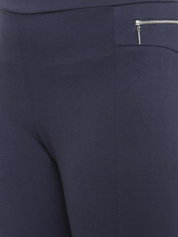 navy blue cotton jegging - 15019740 - Zoom Image - 4