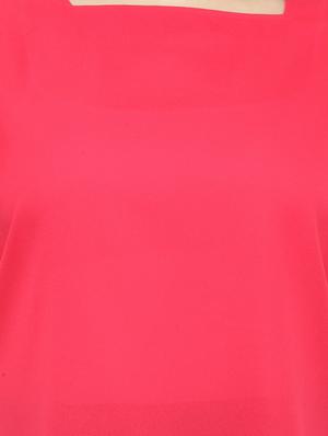 pink solid plus top - 15019818 - Standard Image - 4