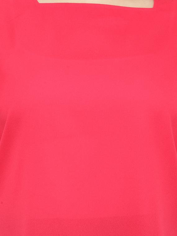 pink solid plus top - 15019818 - Zoom Image - 4