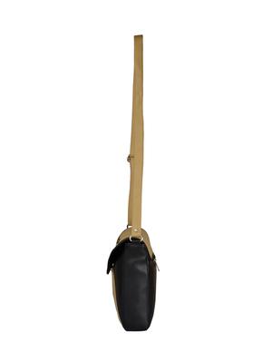 beige leatherette regular sling bag - 15021085 - Standard Image - 4