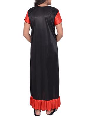 multi colored robe and nighty set - 15023785 - Standard Image - 4