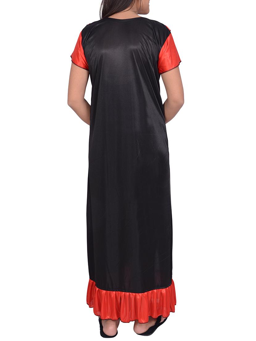 multi colored robe and nighty set - 15023785 - Zoom Image - 4
