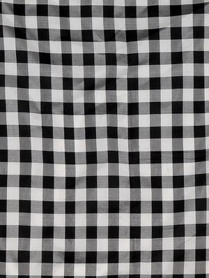 black and white silk pocketsquare - 15023989 - Standard Image - 4