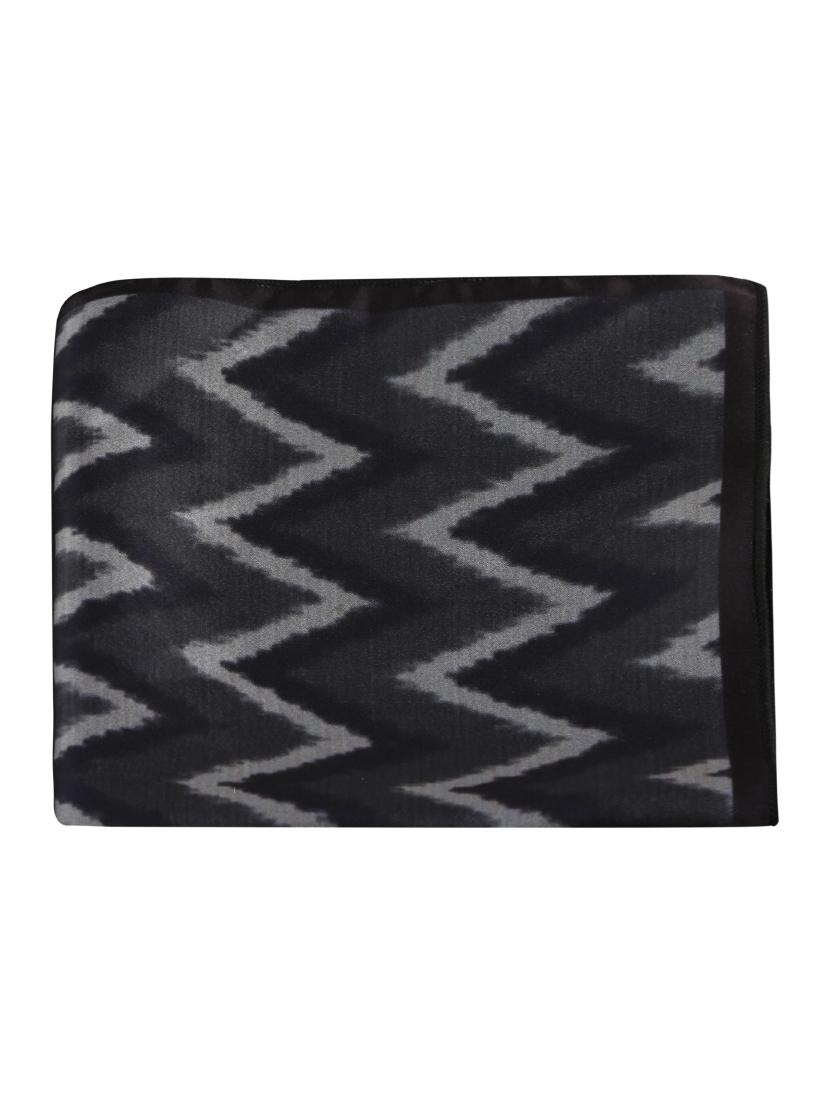 black polyester pocketsquare - 15024025 - Zoom Image - 7