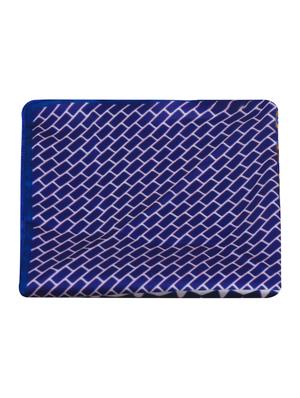 blue polyester pocketsquare - 15024026 - Standard Image - 4