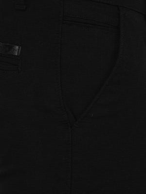 black cotton blend chinos - 15024914 - Standard Image - 4