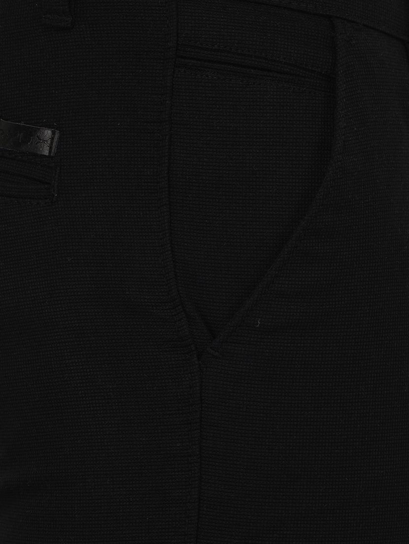 black cotton blend chinos - 15024914 - Zoom Image - 4