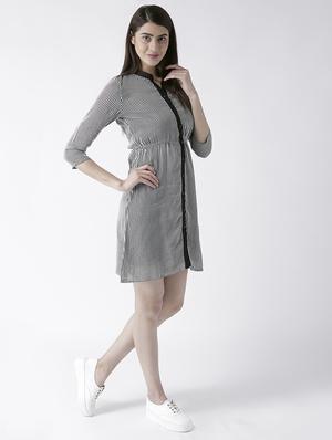 striped shirt dress - 15026122 - Standard Image - 4