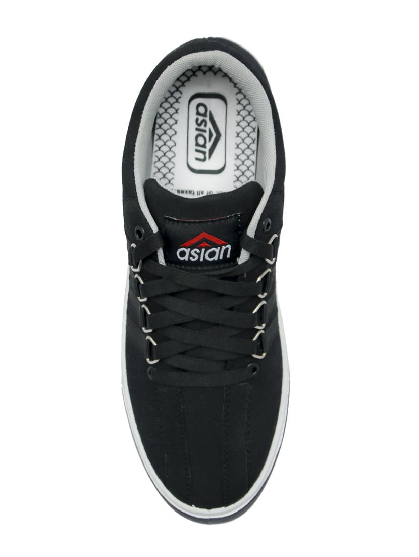 black canvas lace up sneaker - 15028155 - Zoom Image - 4