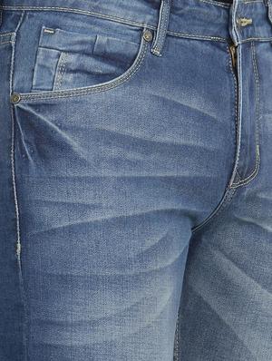 blue denim washed jeans - 15028660 - Standard Image - 4