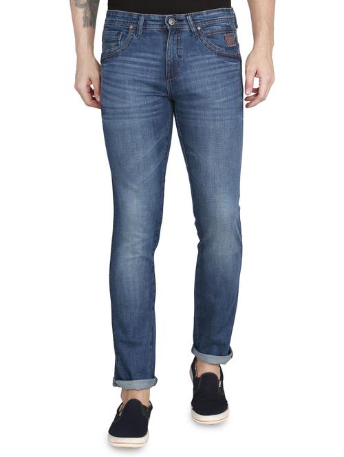blue denim washed jeans - 15028664 - Very Small Image - 1