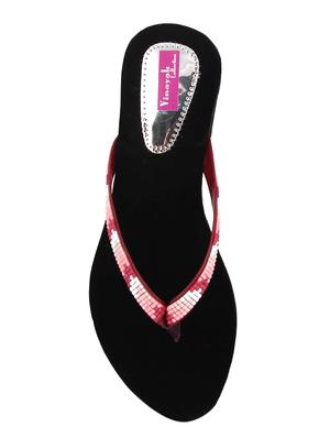 red toe separator sandal - 15028966 - Standard Image - 4