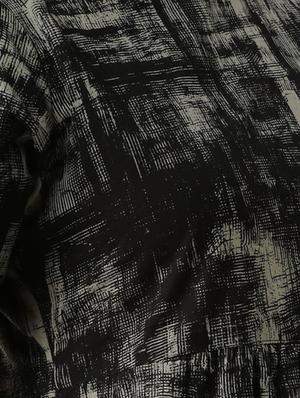 black printed cotton maxi dress - 15030226 - Standard Image - 4