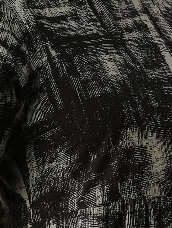 black printed cotton maxi dress - 15030226 - Zoom Image - 4