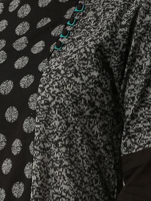 black cotton kurta palazzo set - 15030395 - Standard Image - 4