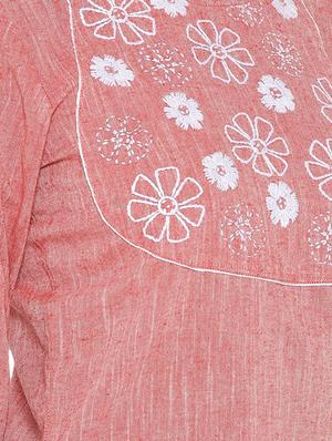 pink kurta palazzo set - 15030403 - Standard Image - 4