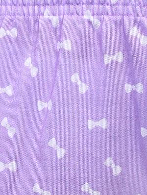 multicolored printed capri nightwear set - 15030651 - Standard Image - 4