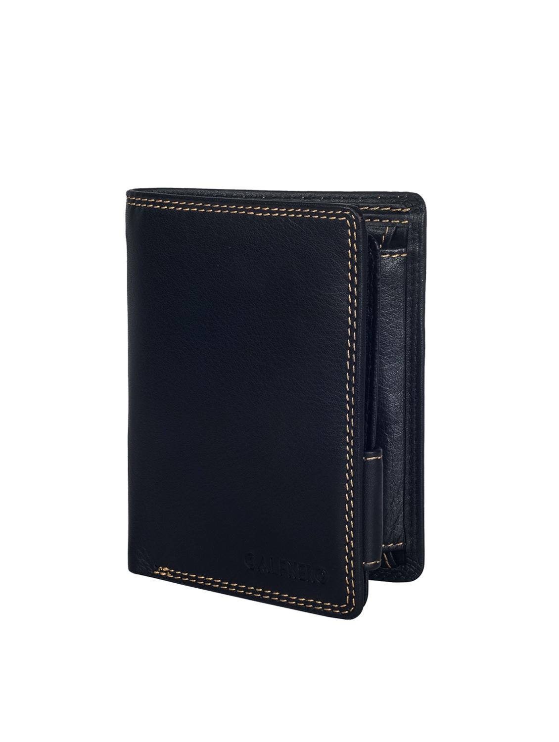 black leather wallet - 15031029 - Zoom Image - 4