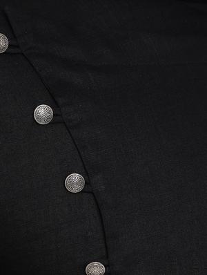 black rayon ethnic wear set - 15031318 - Standard Image - 4