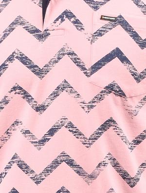 pink cotton all over print tshirt - 15032439 - Standard Image - 4