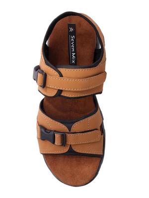 brown Leatherette back strap floater - 15034129 - Standard Image - 4