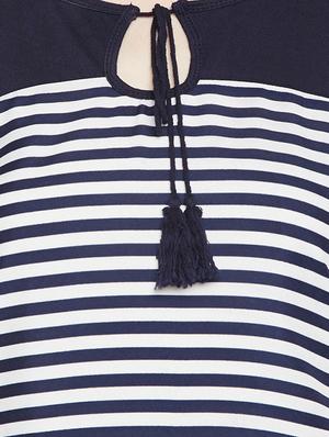 navy blue striped top - 15034194 - Standard Image - 4