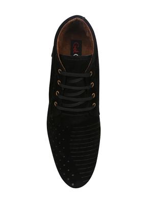 black synthetic low ankle boots - 15036827 - Standard Image - 4