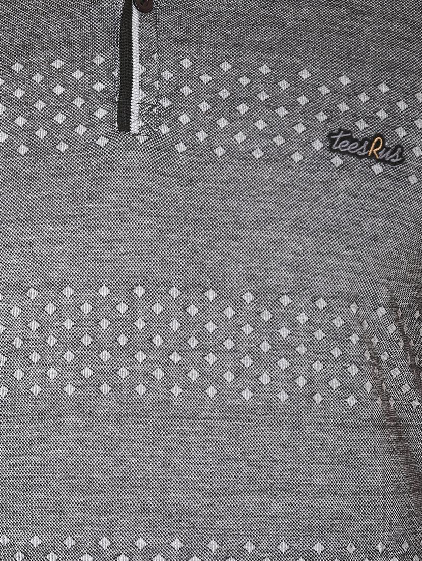 grey cotton all over print tshirt - 15037416 - Zoom Image - 4