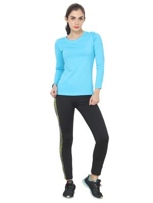 black lycra track pant - 15037536 - Standard Image - 4