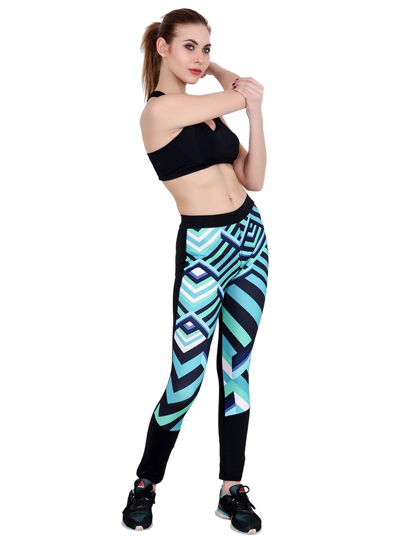blue polyester track pants - 15037542 - Zoom Image - 4