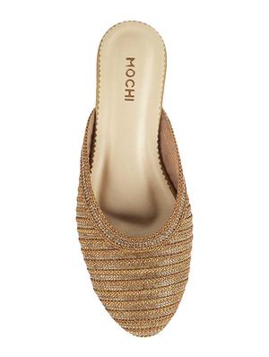 gold mules sandal - 15041082 - Standard Image - 4