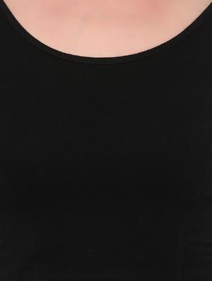 black silk solid blouse - 15046133 - Standard Image - 4