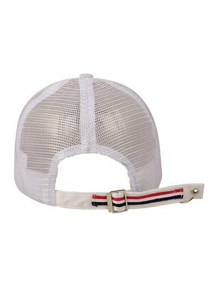white polyester base ball cap - 15054185 - Standard Image - 4