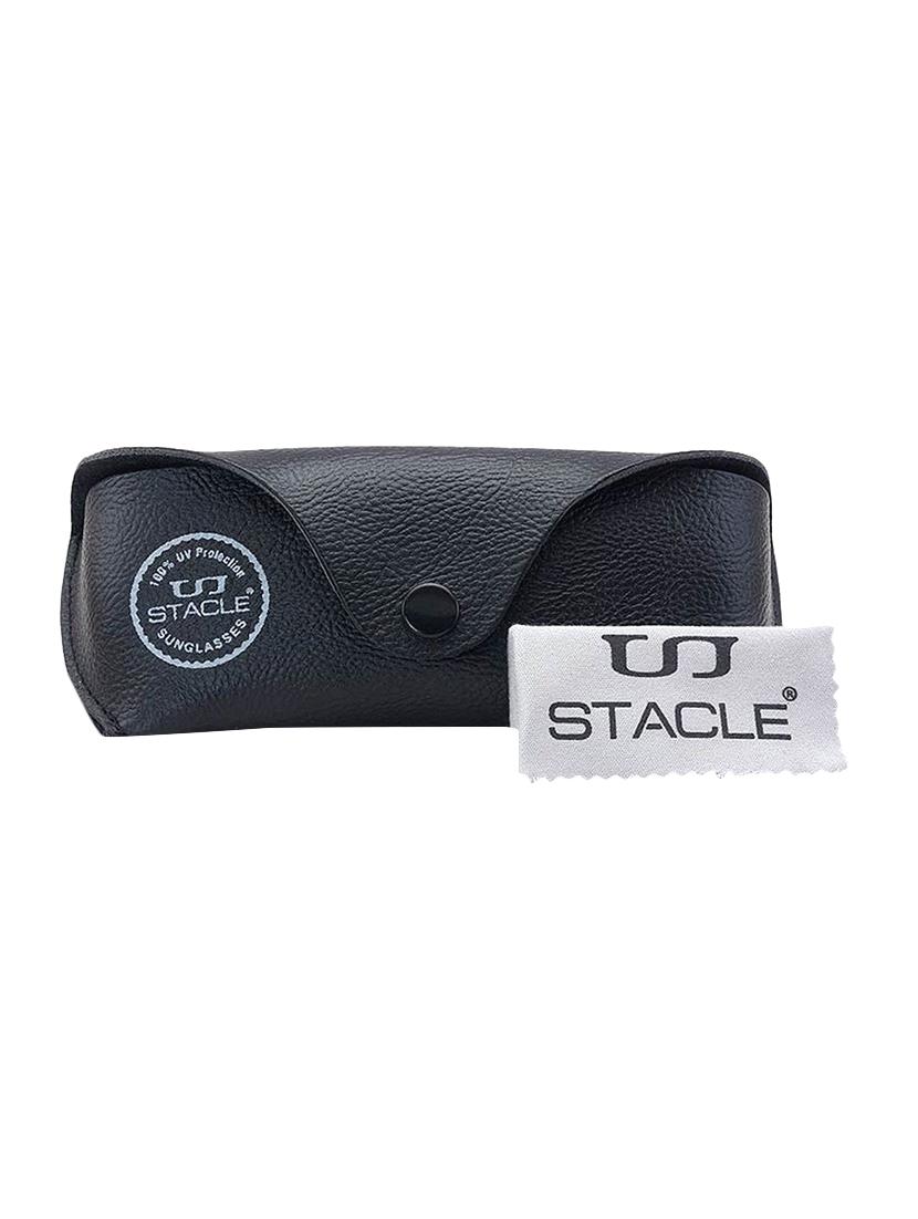 Stacle Polarized UV Protected Unisex Wayfarer Sunglasses (STPOL8223|Black Lens) - 15055461 - Zoom Image - 4