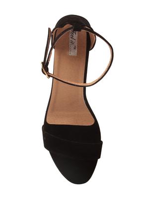 black ankle strap sandal - 15056190 - Standard Image - 4